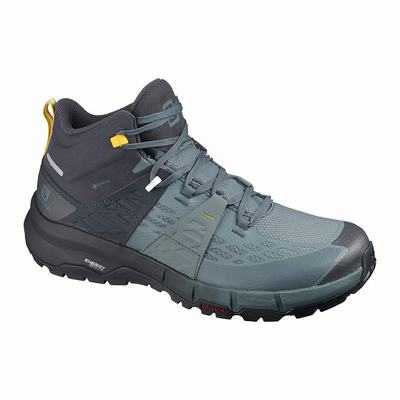 Férfi Salomon ODYSSEY MID GTX Túracipő SA0532798 Sötét Kék